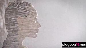 Wow, Steamy Ukrainian Beauty Vi Stripping!