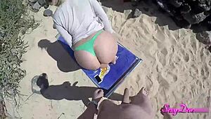 Detailed Naked Indian Couple Licking and Fucking in Cowgirl and Doggystyle on Beach with Foot Play