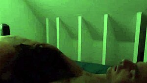 Chubby Step-Mom Plays With Toy In Amateur Video.