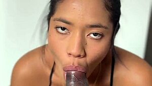 hey, i suck that big black cock and lick balls before heading to the office with my ebony slut.