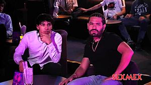 Danna Vallejo strips and fucks in quickie blowjob session!