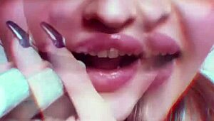 This Nude Chick with Lipstick Is Gonna Make You Hot as a Slave