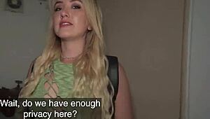 in this engaging story, a hot blonde shares her outdoor pov adventures with a vibrator and athletic doggystyle fun.