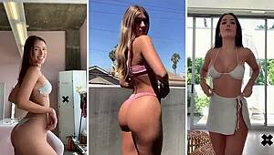 Boutinela Teases In Bikini Compilation