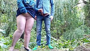 thick thighs in pantyhose made me cum while masturbating outdoors 😍