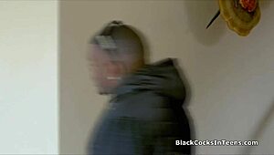 Teen Reality Agent Bends Over for Client's Big Black Cock Hardcore
