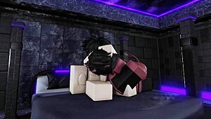 having passionate sex with a fan in roblox