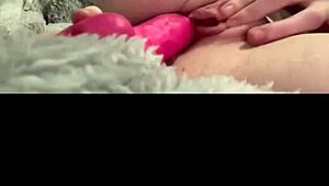 Horny british slut does girlfriend experience on webcam