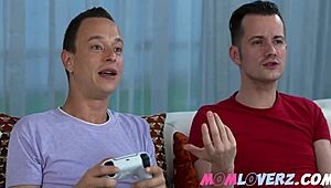 In a casual twist, the stepmom craved that double creampie sex from her not-son in a taboo reality moment. It unfolded with intense passion in their private space.