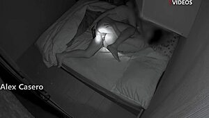 Quietly Entering Stepsister's Room For Anal Fuck