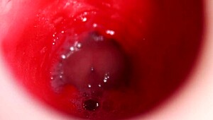 Filled Camera With Cum! Best Internal Cumshot Hits Anal in 4K Action