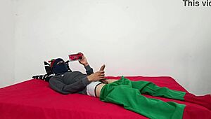 Step-siblings fucking alone at home?