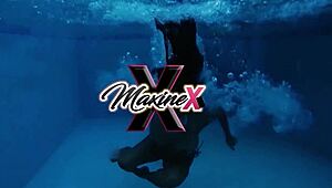 Sexy maxine x dildos her asian holes slowly 😏