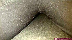 Chubby BBW girlfriend farts from big fat ass in fetish.