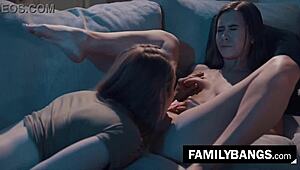 Familybangs com ⭐ some romantic night meeting with my stepsister karla kush jill kassidy