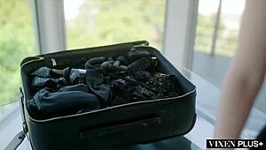 Bunny's First Threesome with Autumn Falls Featuring Cunilingus and Riding