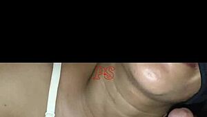 Desi bhabhi gives deepthroat blowjob like a lollipop.