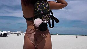 latina honey gets picked up in miami