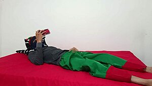 Step-siblings fucking alone at home?