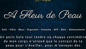 French Solo Female Dirty Talks Intensely