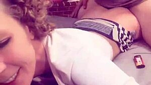 cheating wife milf gets bred in doggystyle on homemade snapchat video