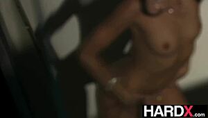 petite brunette hime marie gets her ass dominated in sideways anal and cowgirl