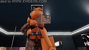 負けバトルで4Pチャレンジに挑む美女