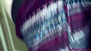 Chubby BBW girlfriend farts from big fat ass in fetish.