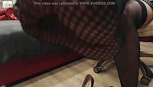 The boss is not happy with your work and teaches you a good lesson - humiliation domination face sitting