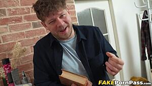 Bearded Michael Gets Sloppy Blowjob