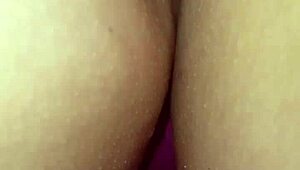 Closeup rear view massage