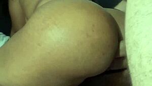 Huge ass stepdaughter gets anal broken