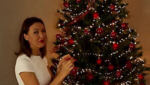 My Hot Stepmom Under Christmas Tree Encounter