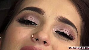 step sister gets anal gangbang with teen cocks, taboo orgasm