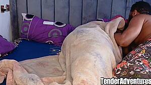 Black Couple Early Morning Sensual Fuck.