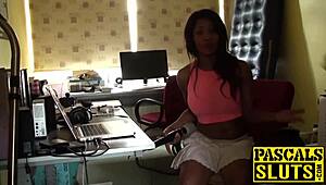 Kiki Minaj Faces Hard Domination by Pascal White