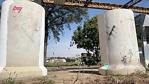 Naughty Couple Having Sex in Public with Cars Passing By!