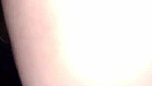 Chubby BBW girlfriend farts from big fat ass in fetish.