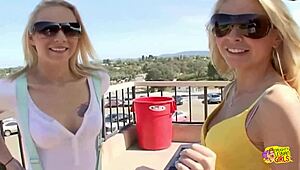 Sweet blonde finds hot lesbian partner 😘