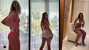 Boutinela Teases In Bikini Compilation