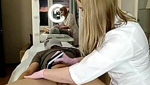 Russian beauty shaves before hard fuck