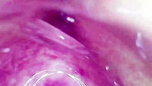 camera explores my juicy pussy until climax