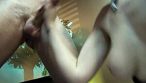 Blonde mom screams during anal fucking!