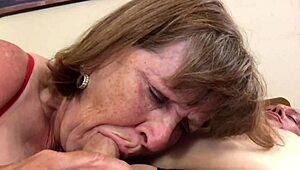 Granny Carmen Angel Sucks Cock Superiorly