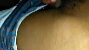 ebony sis got into making love on that fat big cock while swallowing in pov as girlfriend