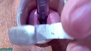 Why is this Japanese milf letting them stretch her cervix with extreme uncensored insertions in bizarre gyno play?