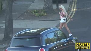 i'm the sub with big tits getting roughly fucked and deepthroated