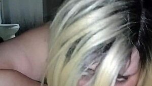 Snowbunnyqueen27 Deep Throats Cage Fighter's Beautiful Big Black Cock