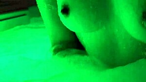 Petite Naked Girl Teases In Outdoor Hot Tub With Small Tits And Ass