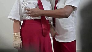 Indian college students fuck in free time